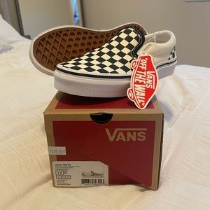 Kids Checkered Vans